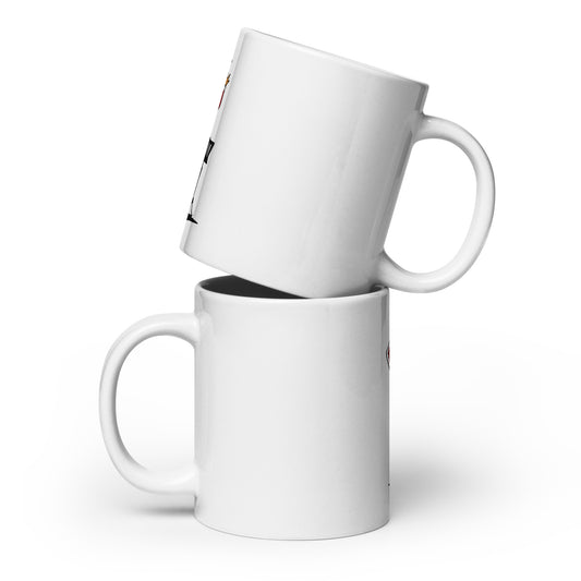 Dynamite Willie-White glossy mug